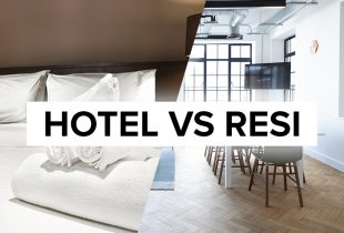 hotel room vs residential investment